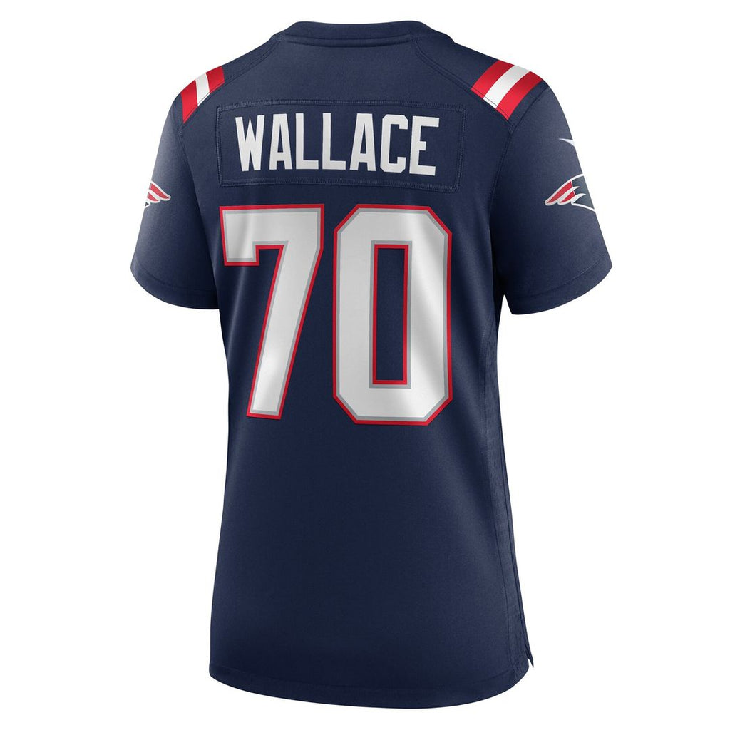 Caedan Wallace New England Patriots Nike Women's Game Jersey - Navy
