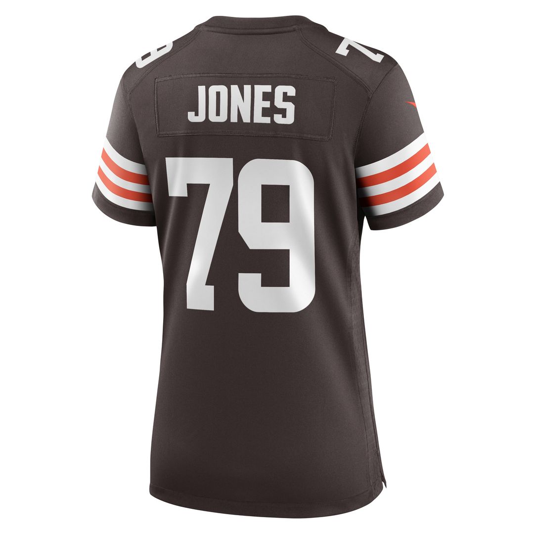 Dawand Jones Cleveland Browns Nike Women's Team Game Jersey -  Brown