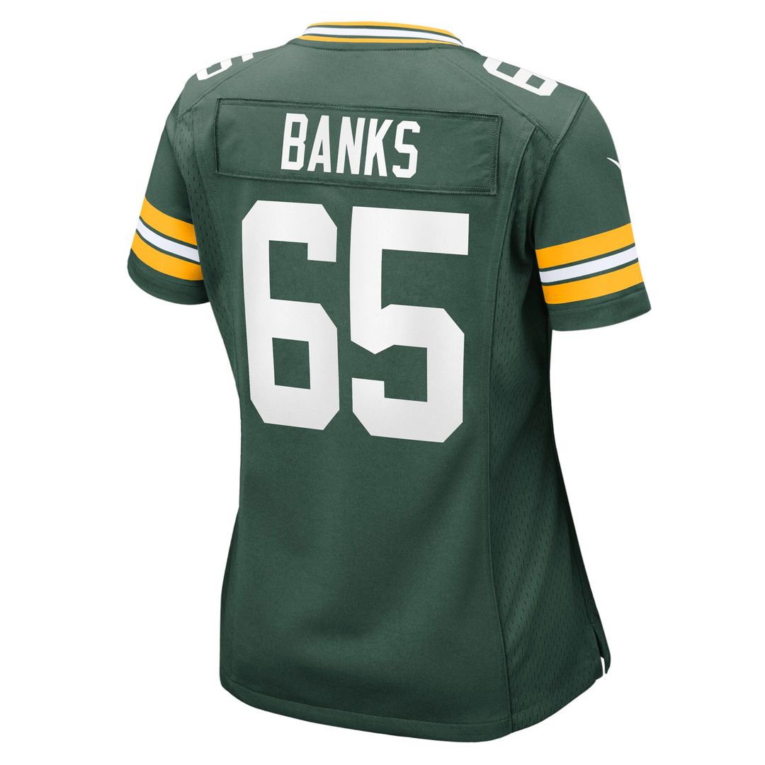 Aaron Banks Green Bay Packers Nike Women's Team Game Jersey -  Green