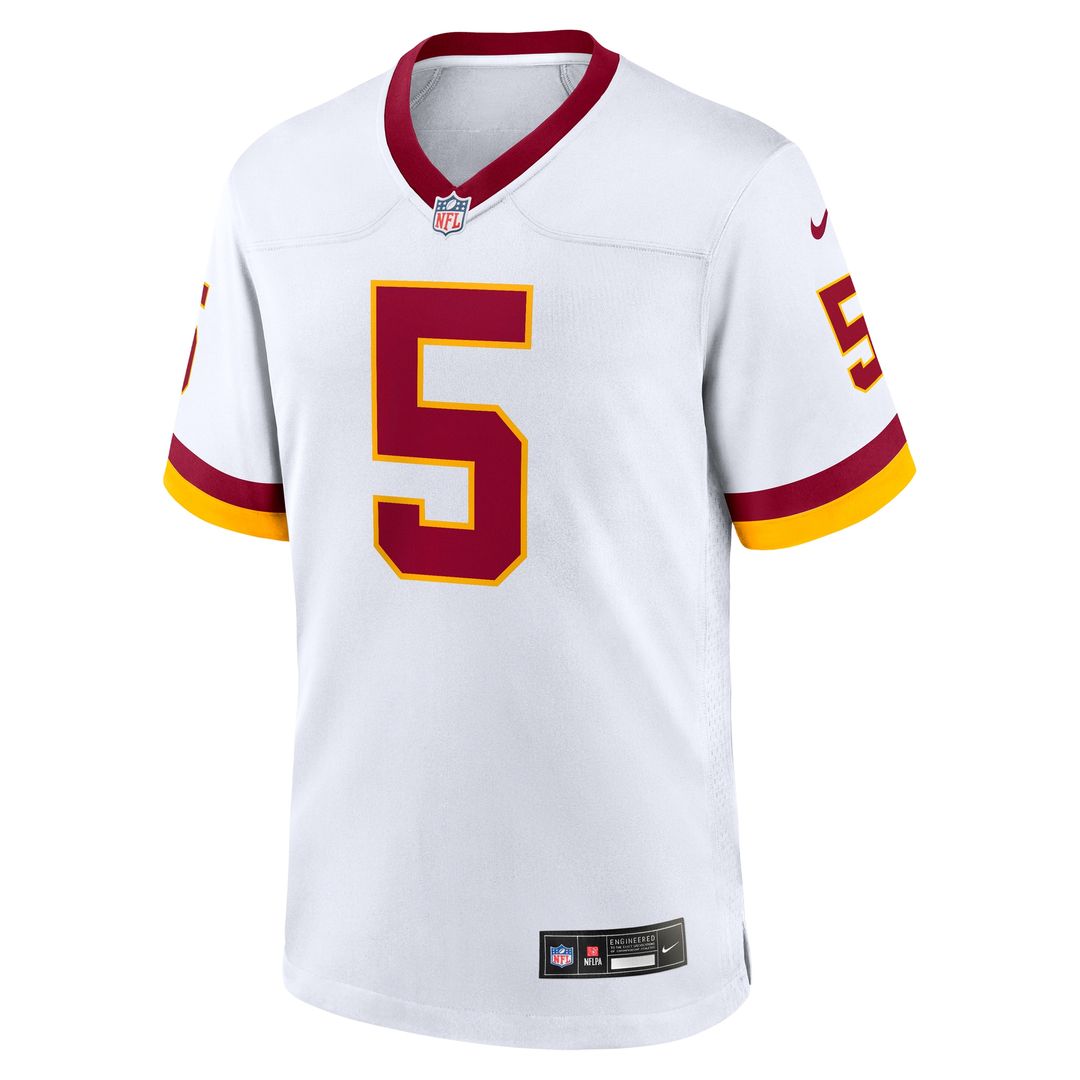 Jayden Daniels Washington Commanders Nike Game Super Bowl Era Jersey - White
