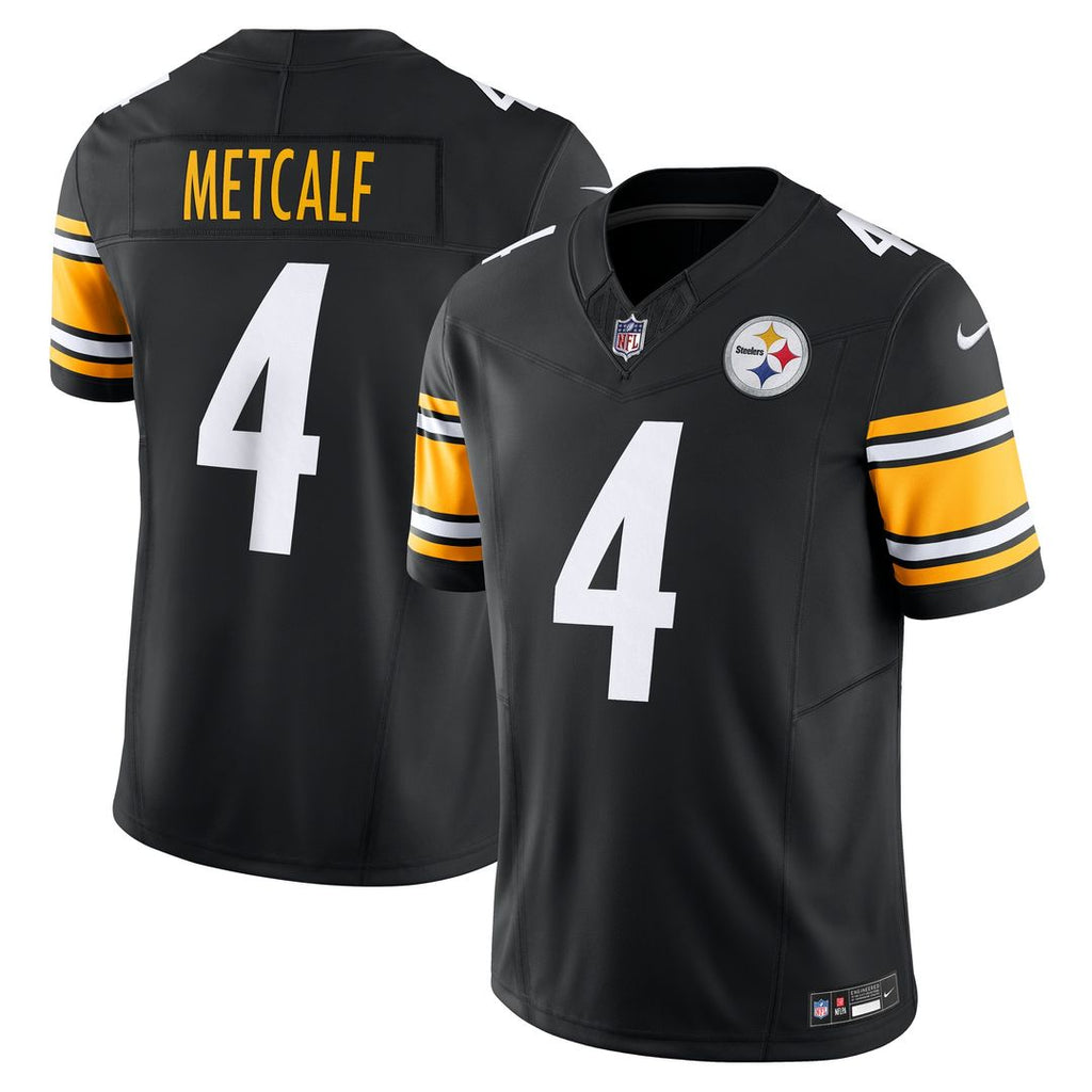 DK Metcalf Pittsburgh Steelers Nike Team Vapor F.U.S.E. Limited Jersey - Black