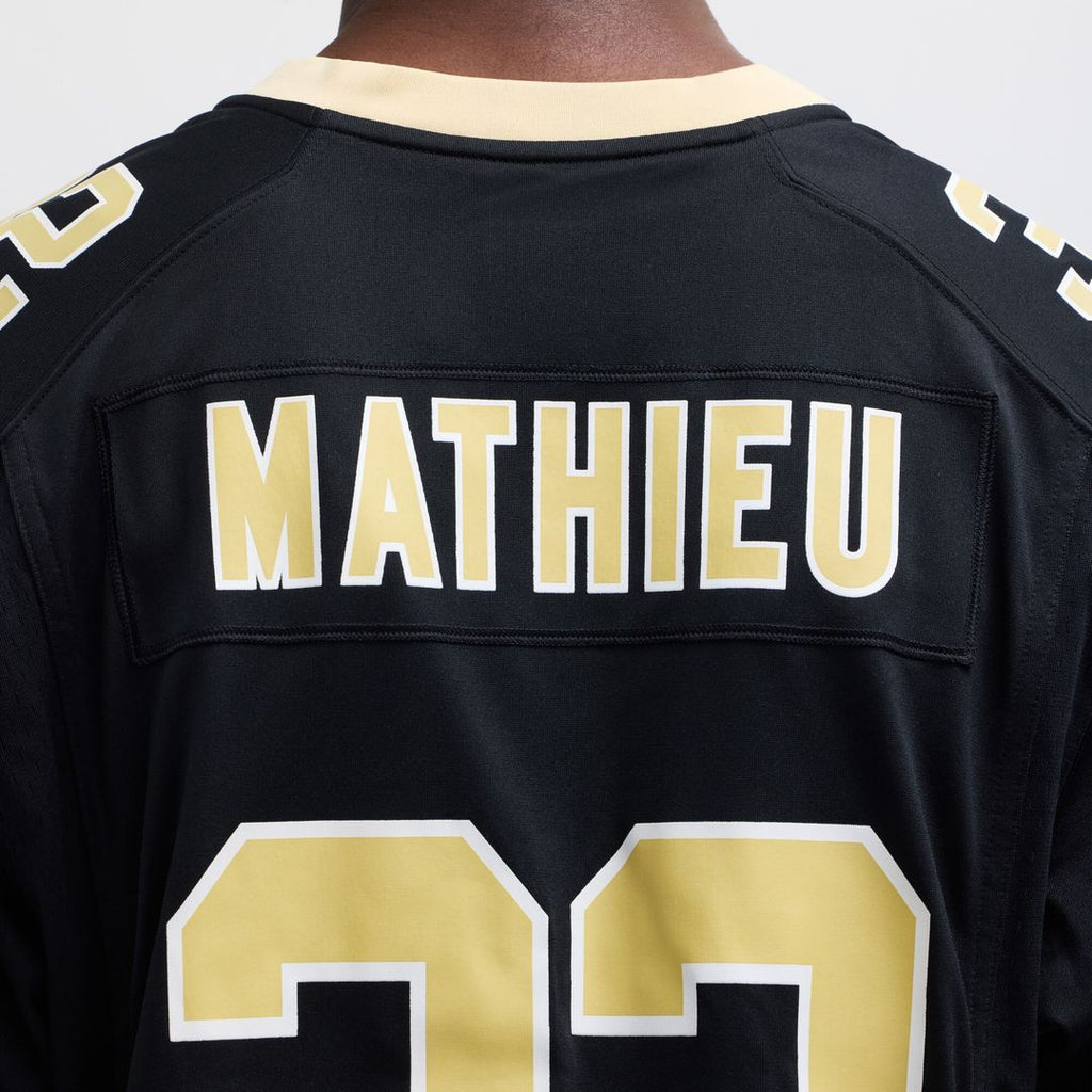 Tyrann Mathieu New Orleans Saints Nike Game Jersey - Black