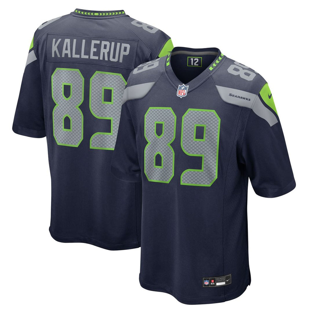 Nick Kallerup Seattle Seahawks Nike Team Game Jersey -  College Navy