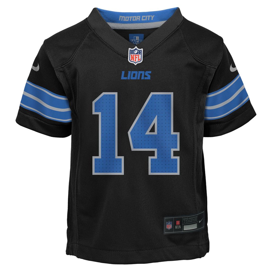 Amon-Ra St. Brown Detroit Lions Nike Preschool Alternate Player Game Jersey - Black