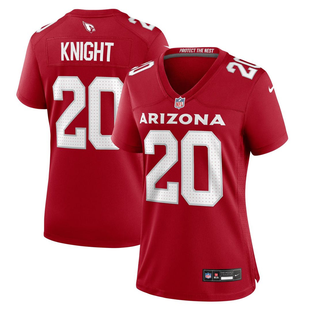 Zonovan Knight Arizona Cardinals Nike Women's Team Game Jersey -  Cardinal