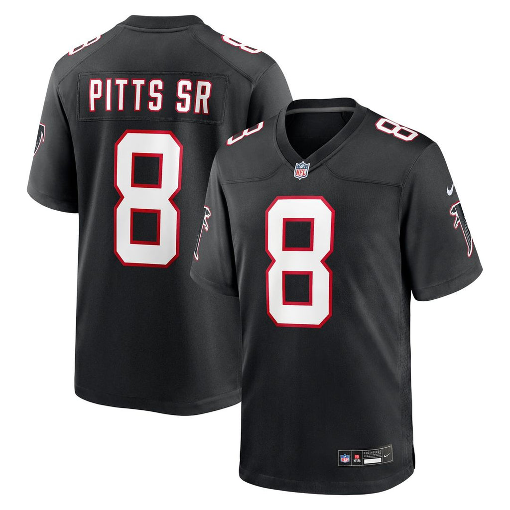 Kyle Pitts Sr. Atlanta Falcons Nike Alternate  Game Jersey - Black
