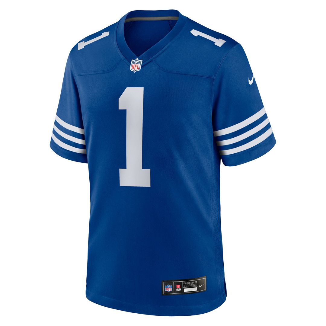 Ahmad Sauce Gardner Indianapolis Colts Nike Alternate  Game Jersey -  Royal