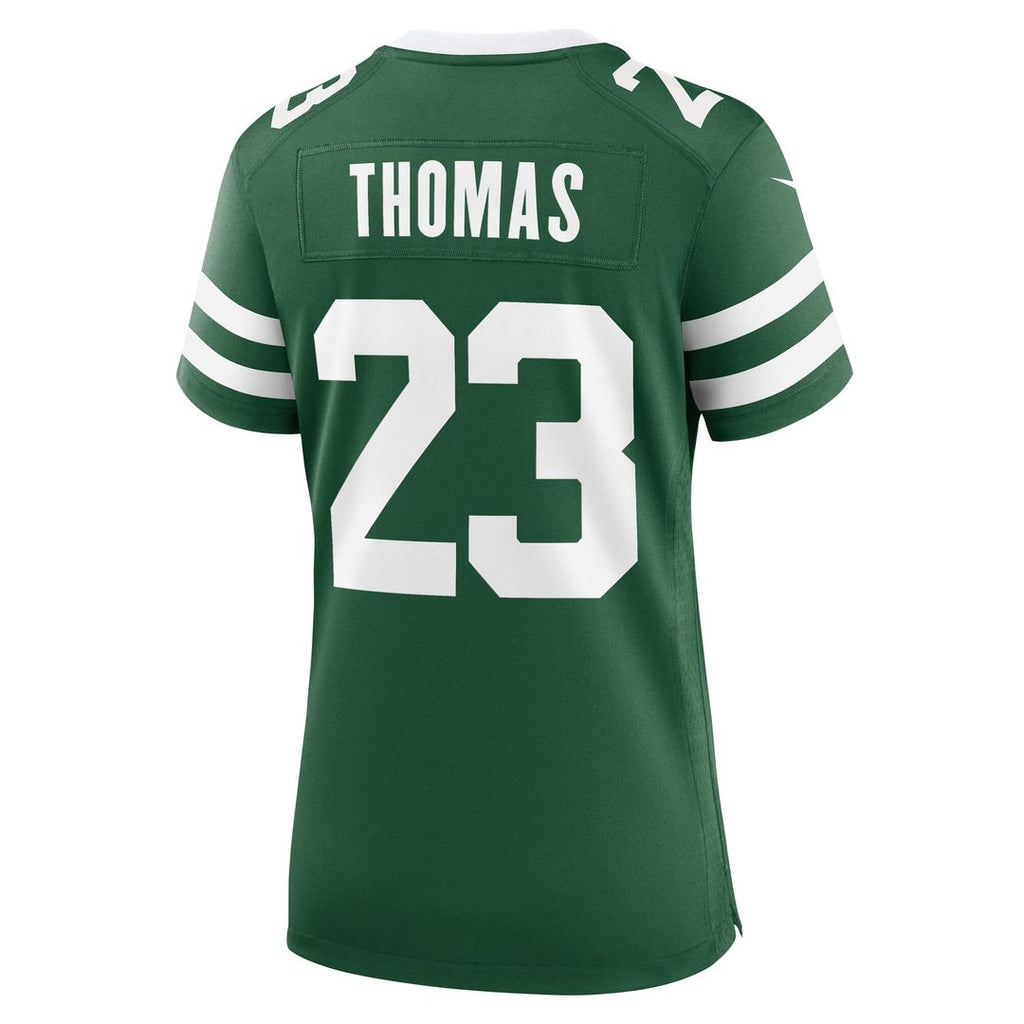 Azareye'h Thomas New York Jets Nike Women's Team Game Jersey - Legacy Green