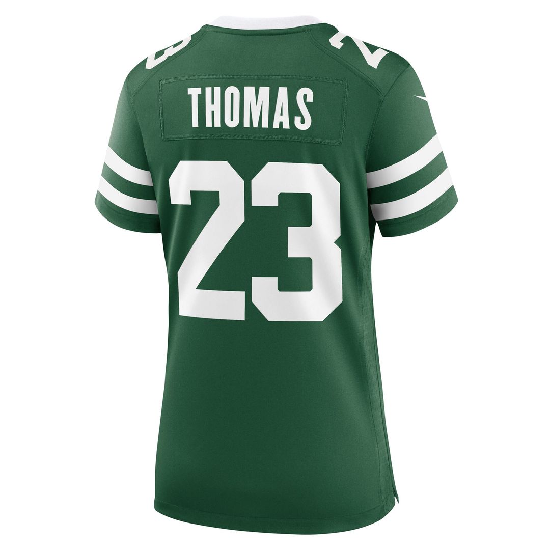 Azareye'h Thomas New York Jets Nike Women's Team Game Jersey - Legacy Green