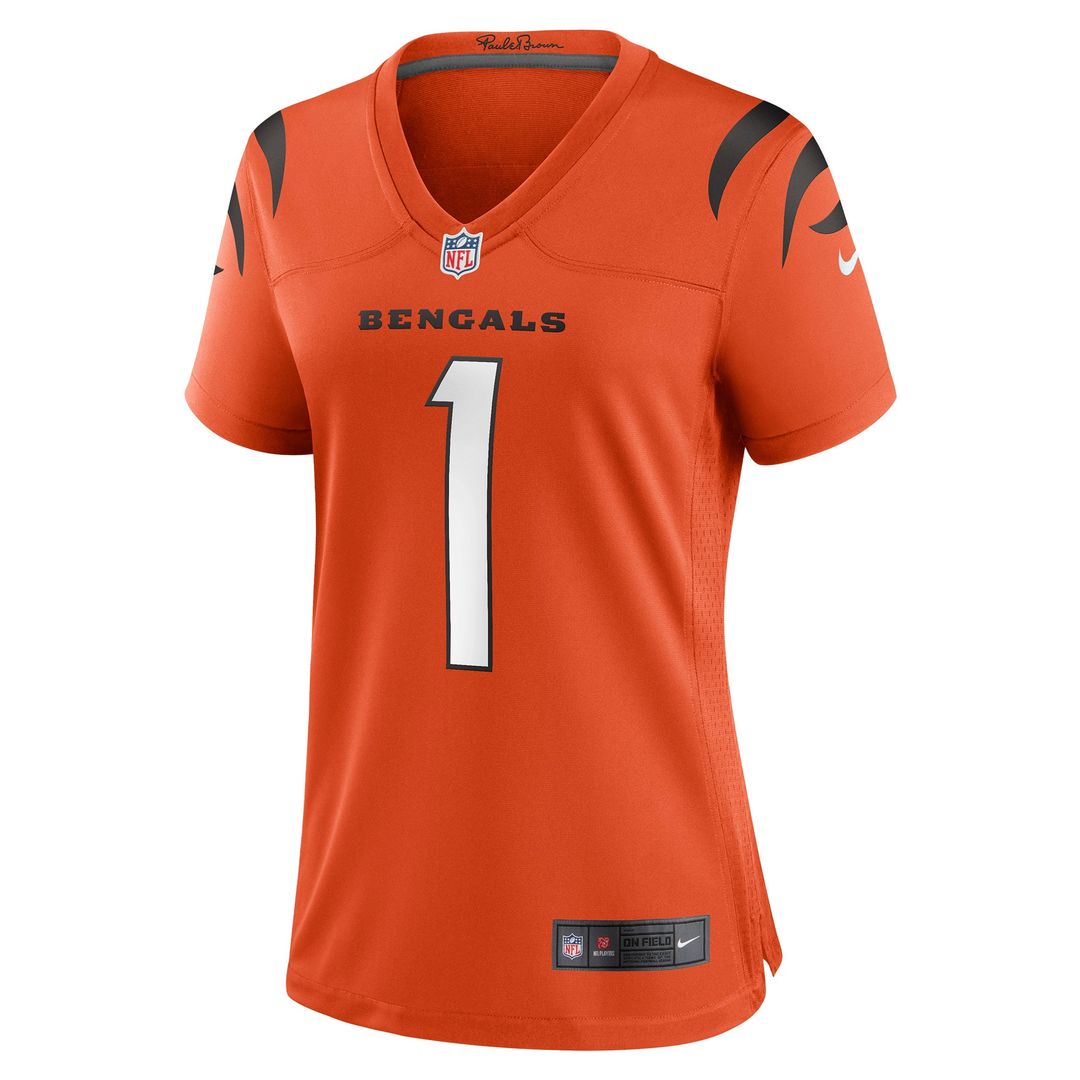Ja'Marr Chase Cincinnati Bengals Nike Women's Alternate Game Jersey -  Orange