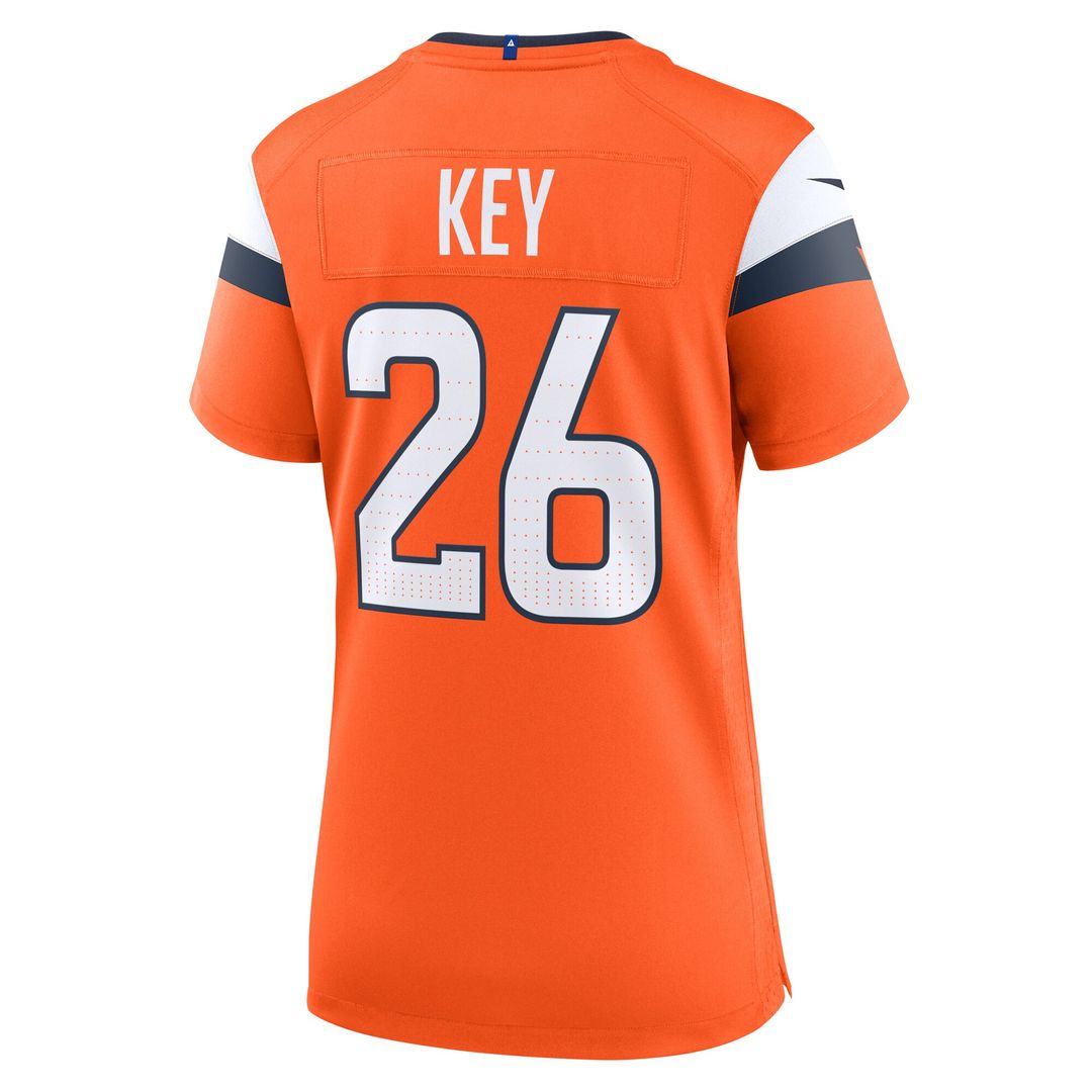 Devon Key Denver Broncos Nike Women's Team Game Jersey -  Orange