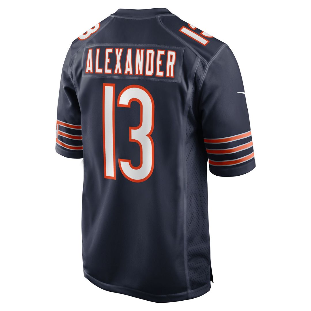 Maurice Alexander Chicago Bears Nike Team Game Jersey -  Navy