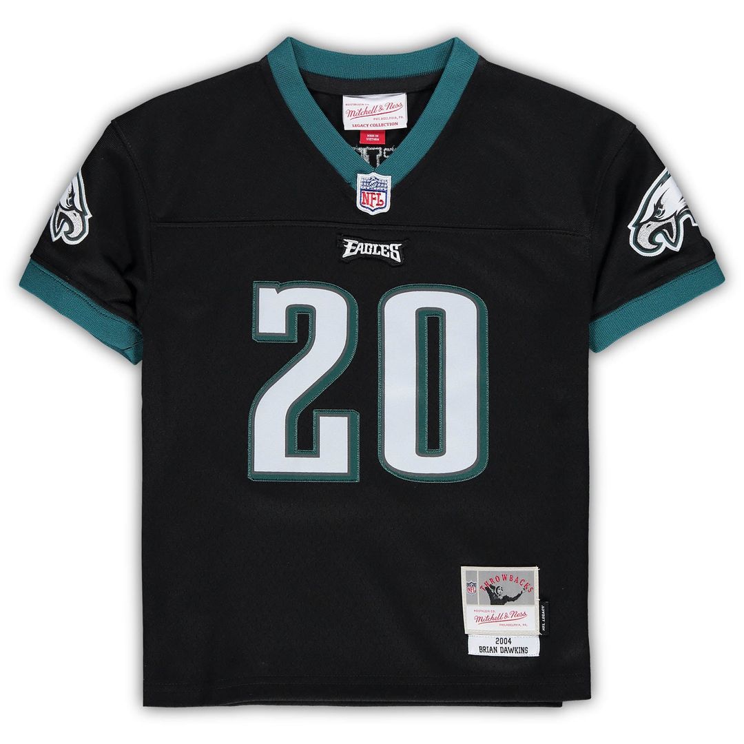 Brian Dawkins Philadelphia Eagles Mitchell & Ness Toddler 2004 Retired Legacy Jersey - Black