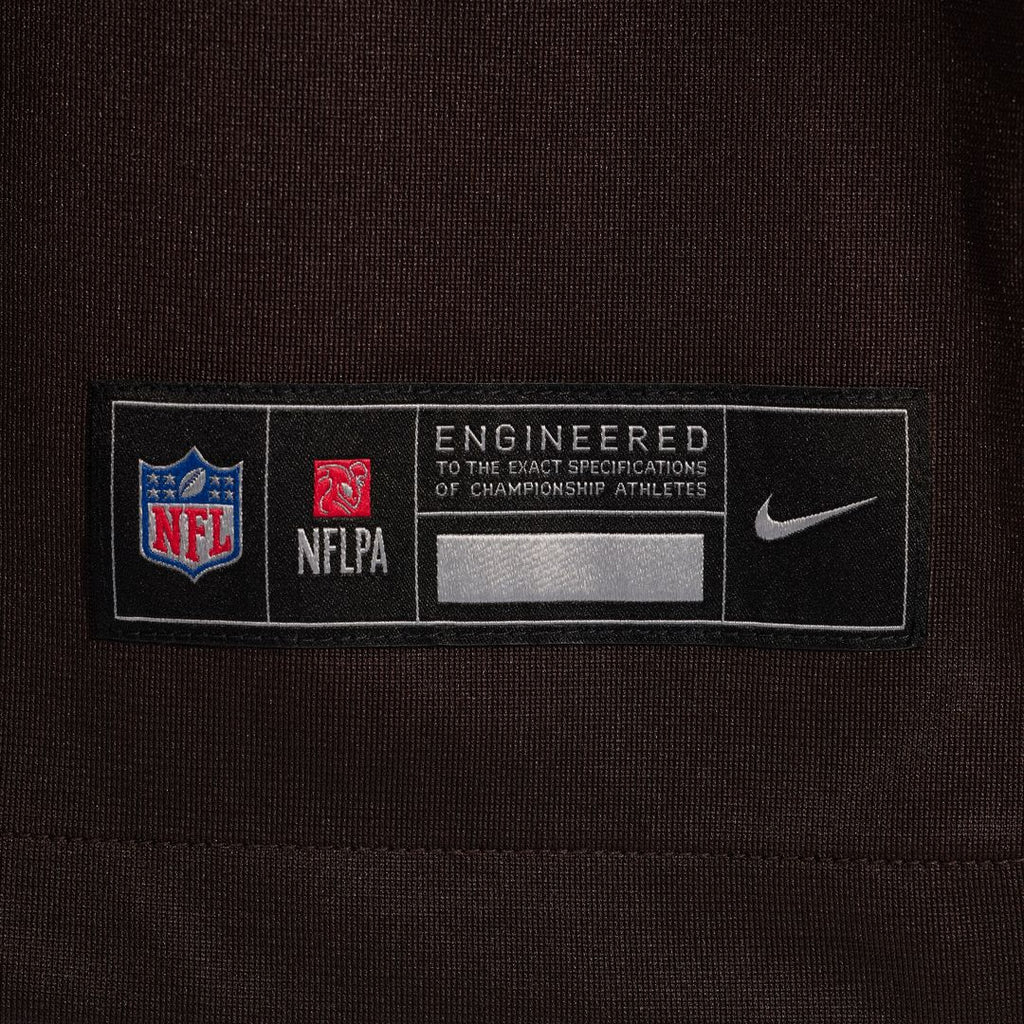 Cleveland Browns Spencer Fano Nike 2026 NFL Draft First Round Pick No. 9 Team Game Jersey - Brown