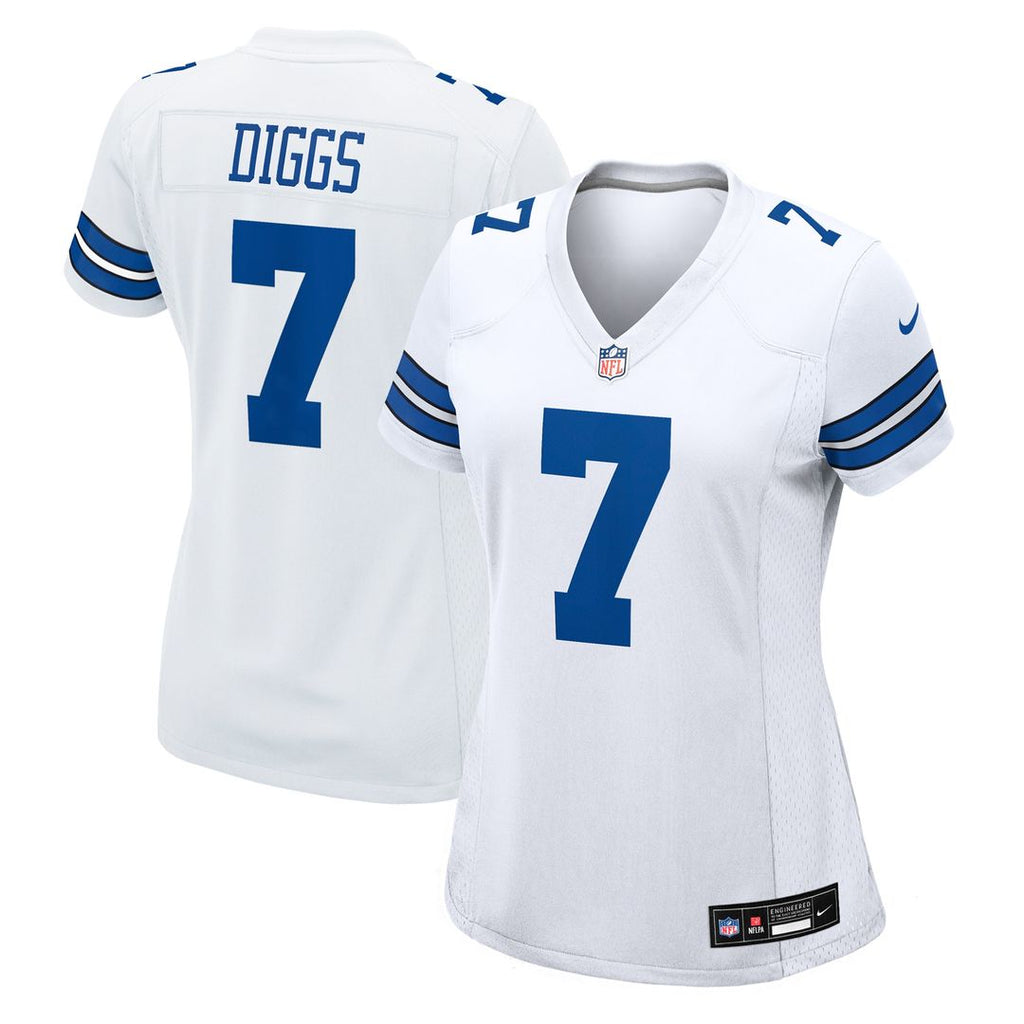 Trevon Diggs Dallas Cowboys Nike Women's Game Jersey - White