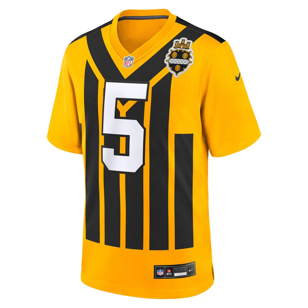 Jalen Ramsey Pittsburgh Steelers Nike Alternate 1933 Throwback Game Jersey - Gold
