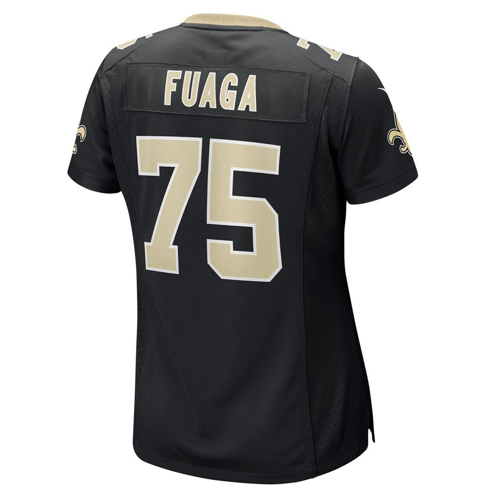 Taliese Fuaga New Orleans Saints Nike Women's  Game Jersey -  Black