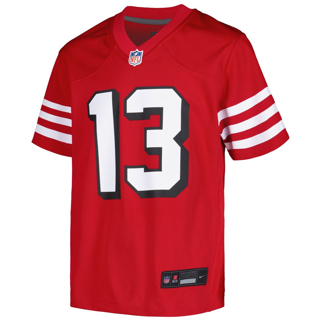 Brock Purdy San Francisco 49ers Nike Youth Game Jersey - Scarlet