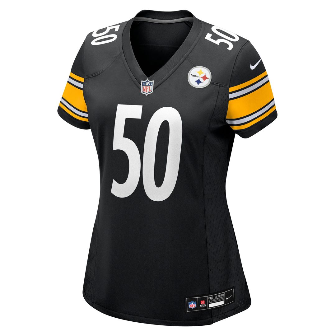 Malik Harrison Pittsburgh Steelers Nike Women's Team Game Jersey -  Black