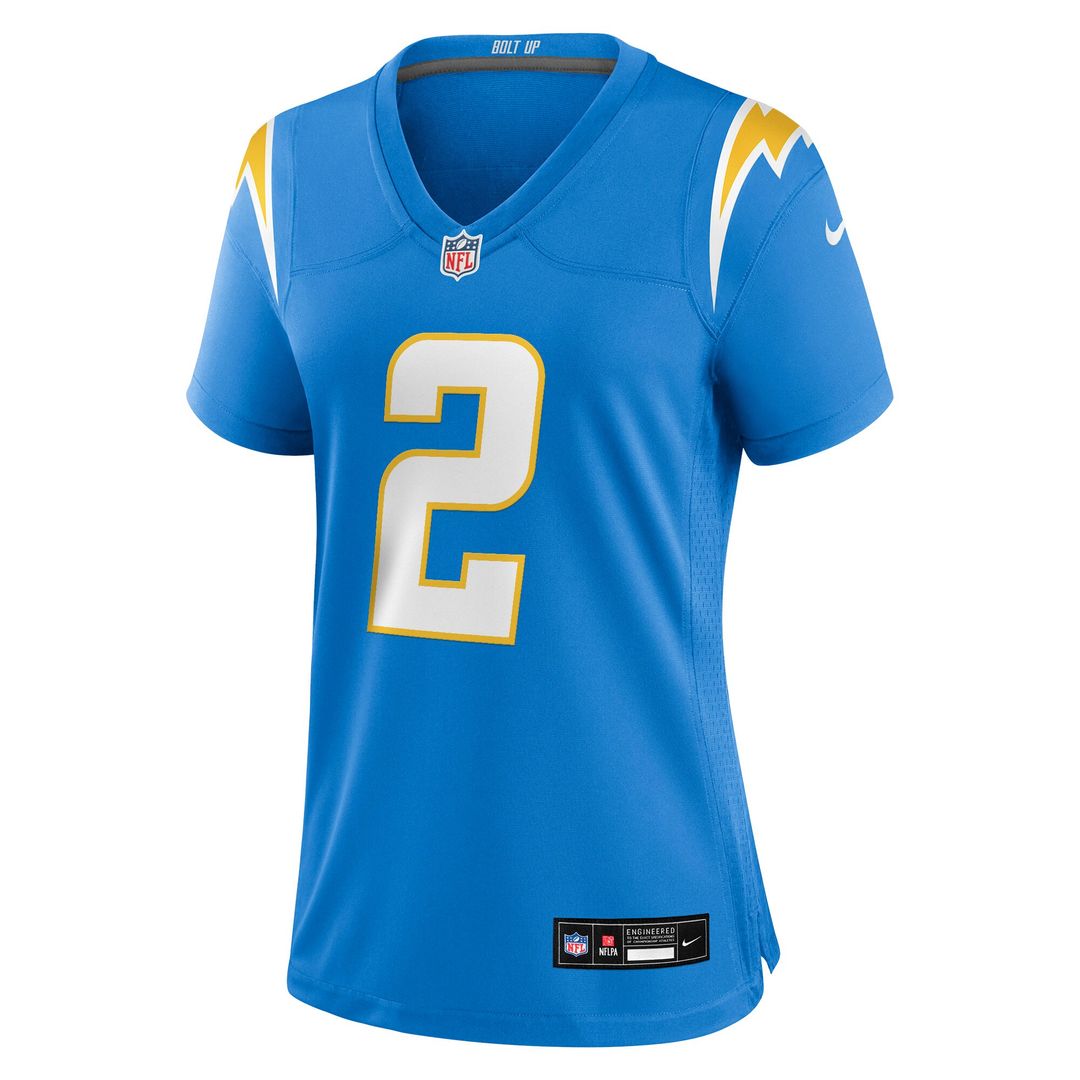 Elijah Molden Los Angeles Chargers Nike Women's Team Game Jersey -  Powder Blue
