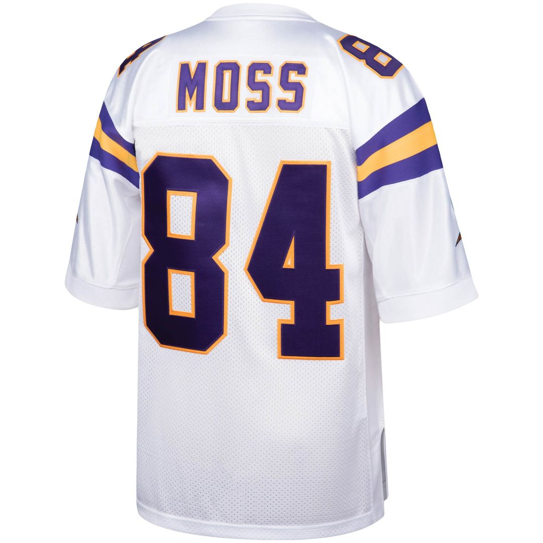 Randy Moss Minnesota Vikings 2000 Mitchell & Ness Authentic Throwback Retired Player Jersey - White