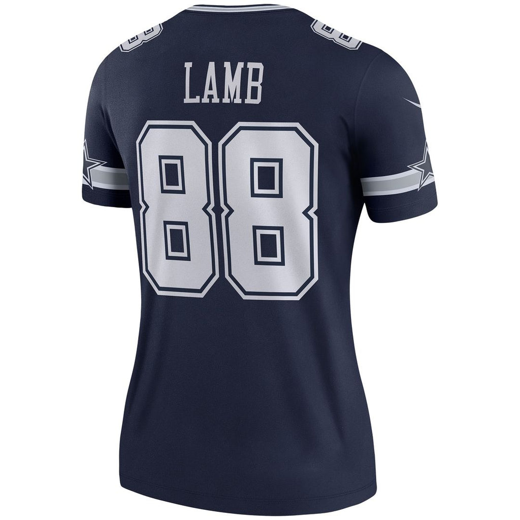 CeeDee Lamb Dallas Cowboys Nike Women's Legend Player Performance Top -  Navy