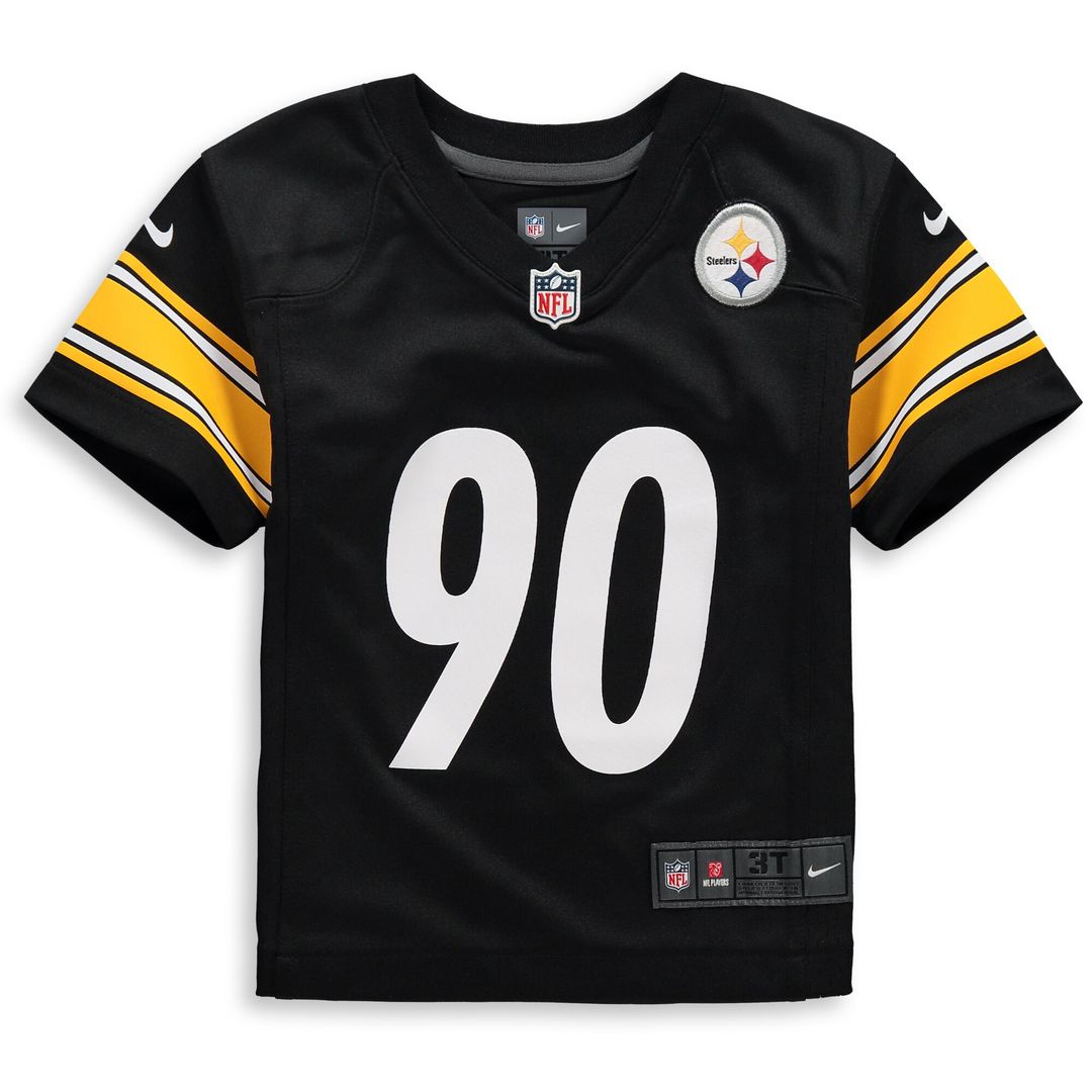 T.J. Watt Pittsburgh Steelers Nike Toddler Game Jersey - Black