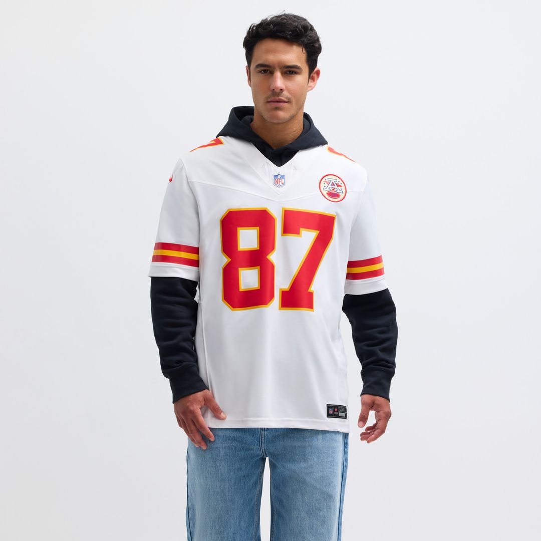 Travis Kelce Kansas City Chiefs Nike Vapor F.U.S.E. Limited Jersey - White