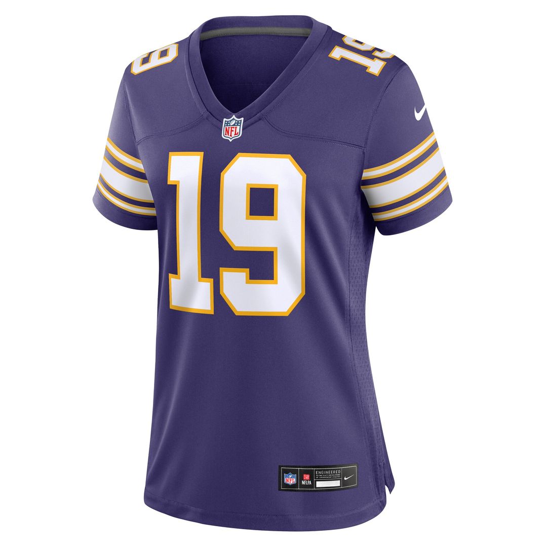 Adam Thielen Minnesota Vikings Nike Women's Alternate Player Jersey - Purple