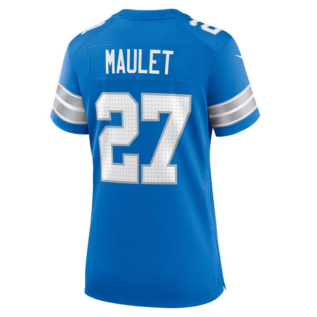 Arthur Maulet Detroit Lions Nike Women's Team Game Jersey -  Blue