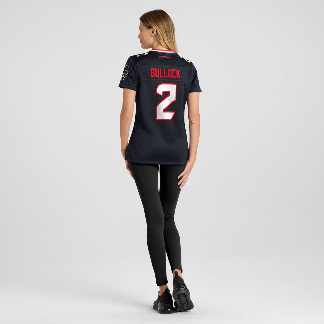 Calen Bullock Houston Texans Nike Women's Team Game Jersey -  Navy