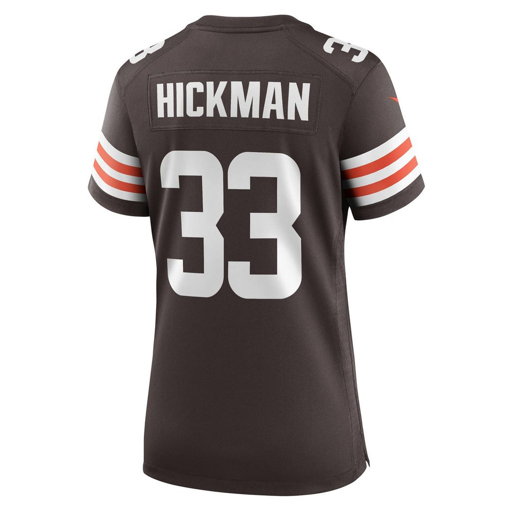 Ronnie Hickman Cleveland Browns Nike Women's Team Game Jersey -  Brown