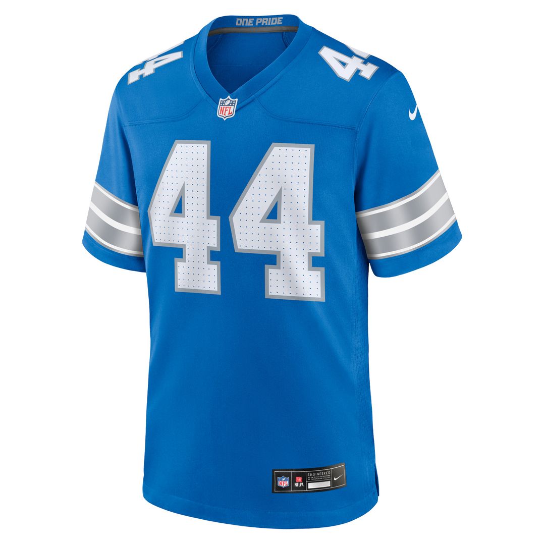 Malcolm Rodriguez Detroit Lions Nike Game Jersey - Blue