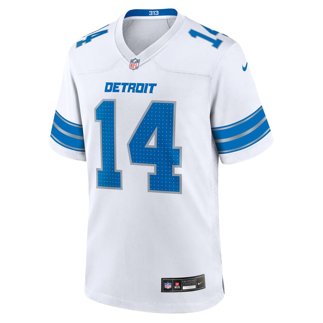 Amon-Ra St. Brown Detroit Lions Nike Game Jersey - White