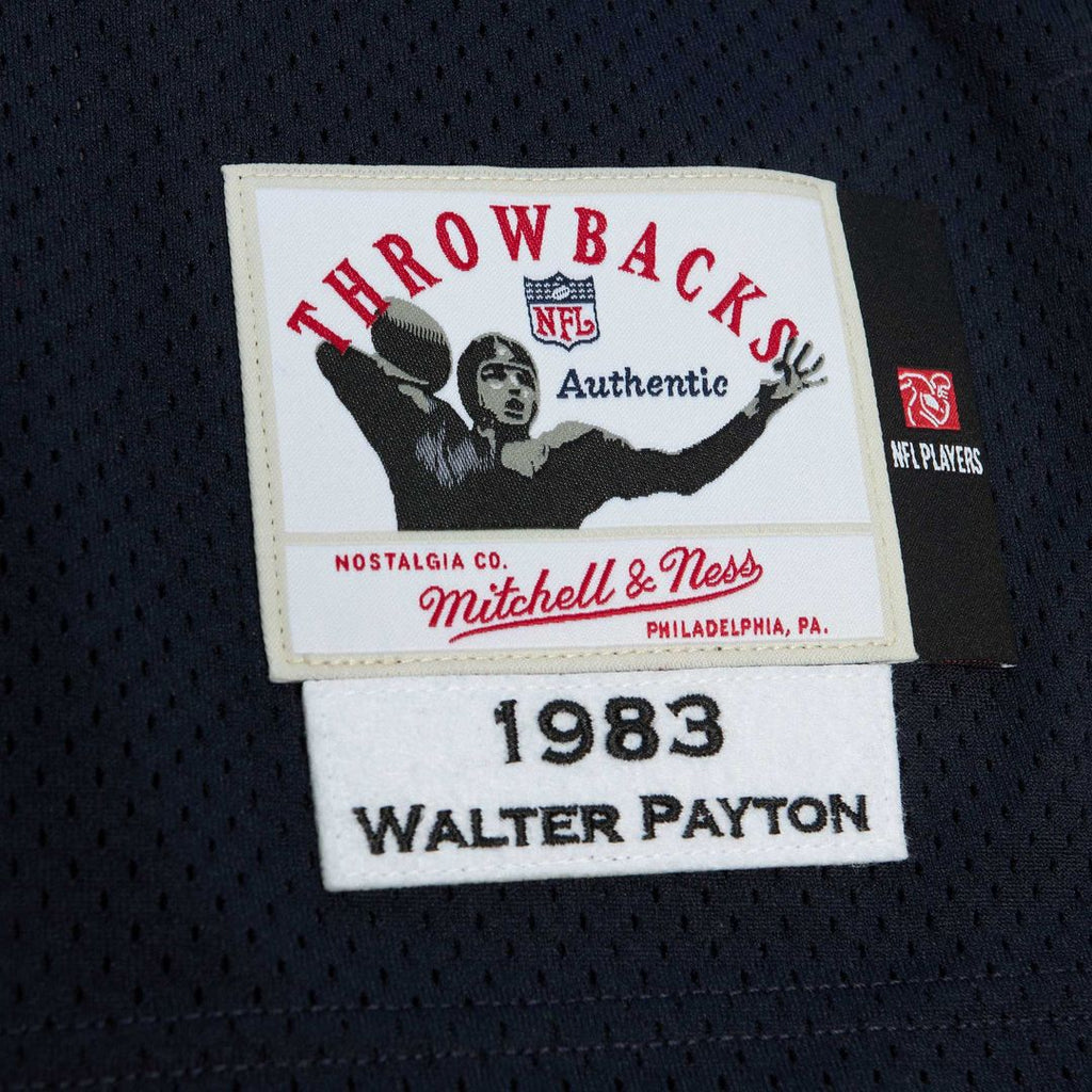 Walter Payton Chicago Bears 1983 Mitchell & Ness Authentic Throwback Retired Player Jersey - Navy
