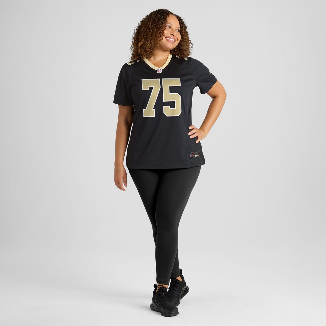 Taliese Fuaga New Orleans Saints Nike Women's  Game Jersey -  Black