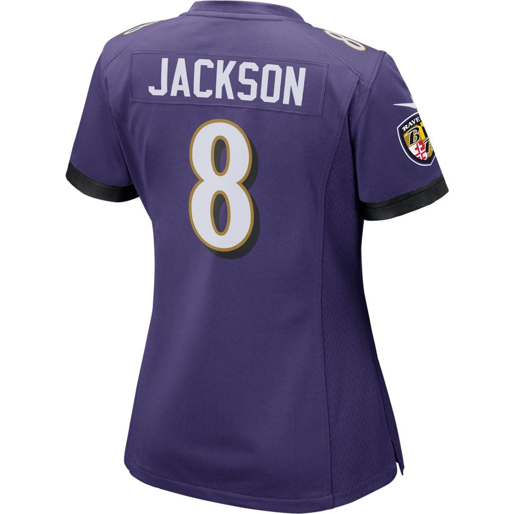 Lamar Jackson Baltimore Ravens Nike Women's Game Jersey - Purple