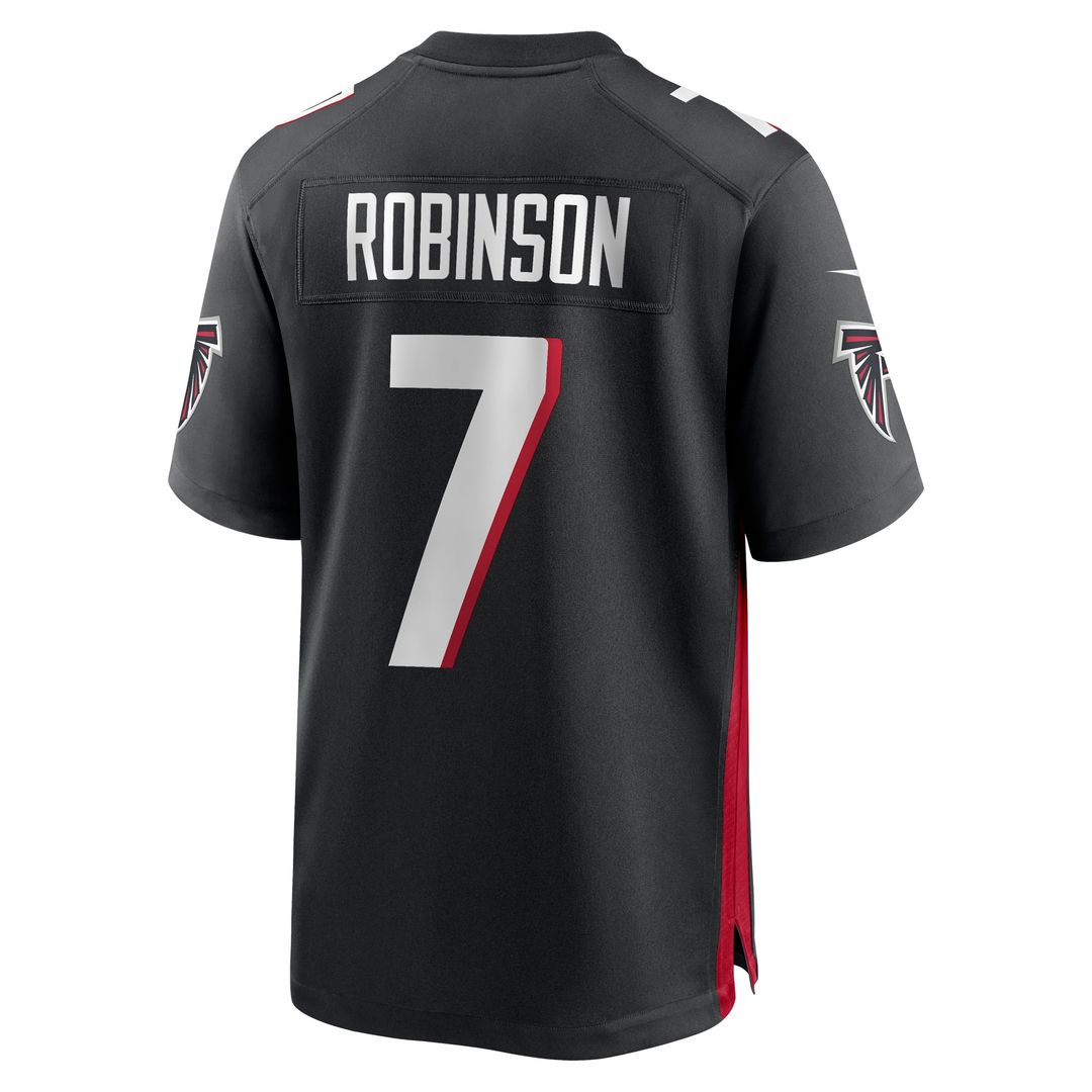 Bijan Robinson Atlanta Falcons Nike Youth Game Jersey - Black
