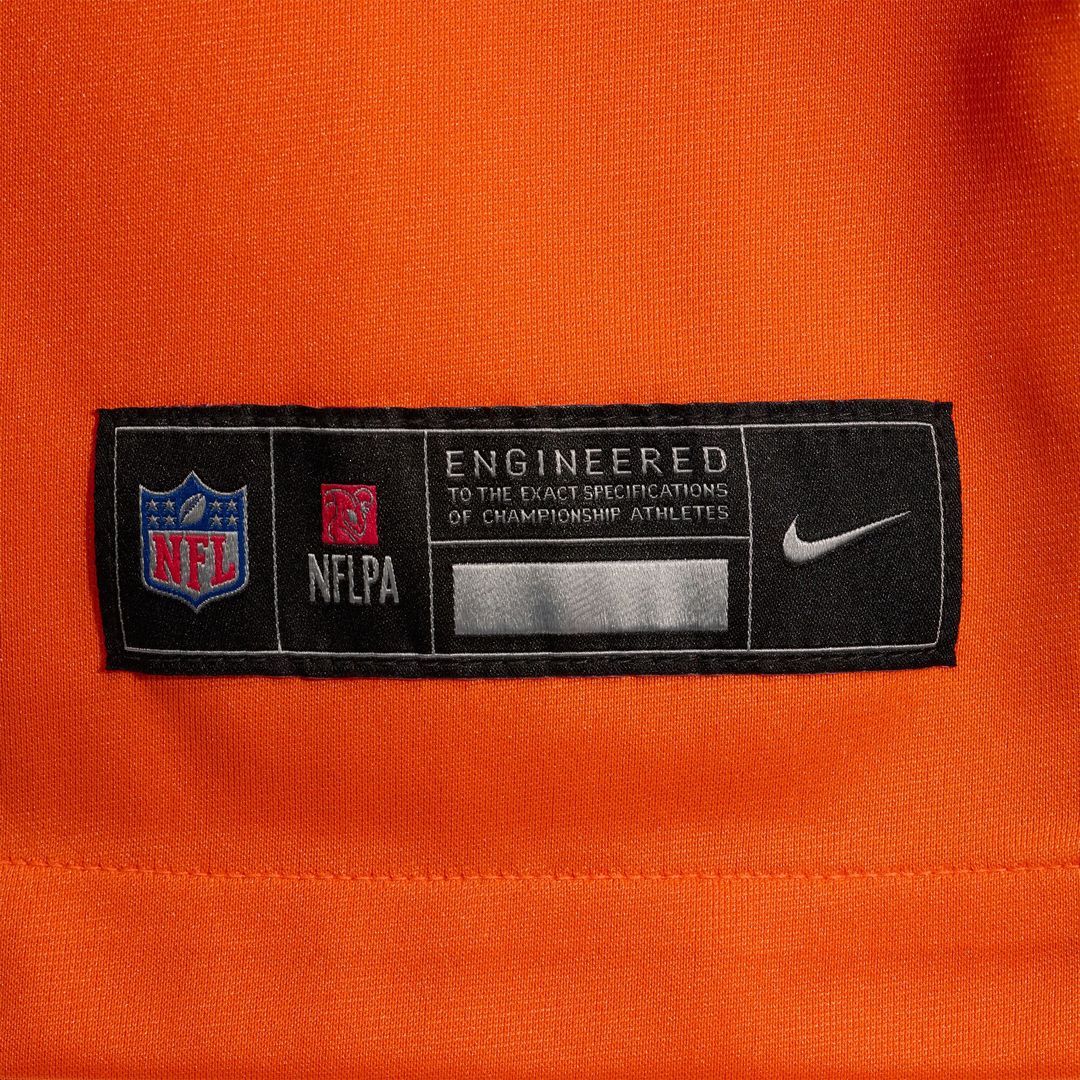 Tyler Badie Denver Broncos Nike Team Game Jersey -  Orange