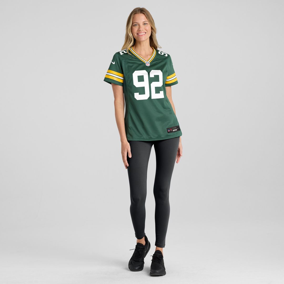 Reggie White Green Bay Packers Nike Women's Game Retired Player Jersey - Green