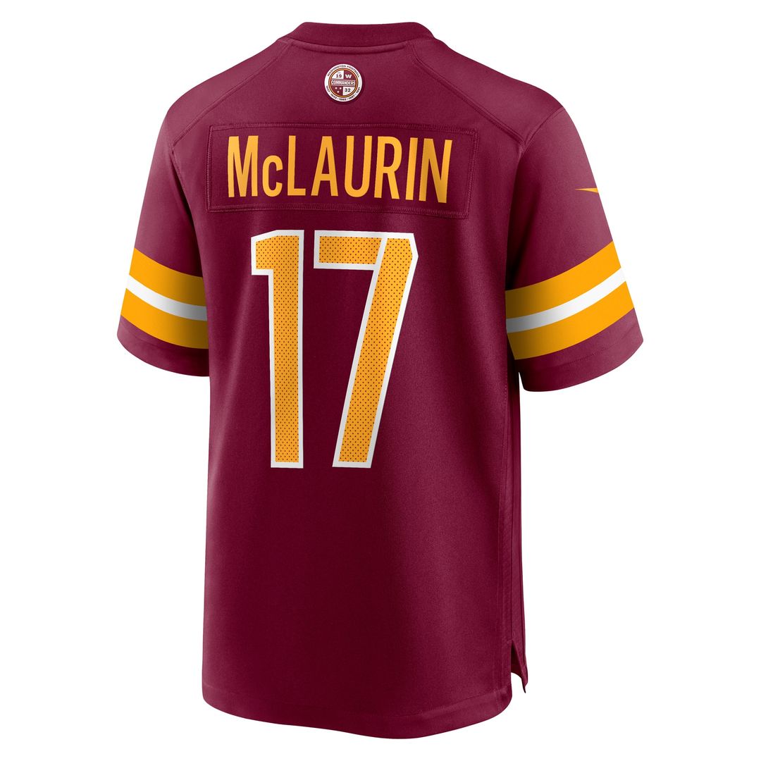 Terry McLaurin Washington Commanders Nike Player Game Jersey - Burgundy