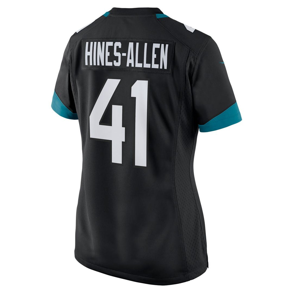Josh Hines-Allen Jacksonville Jaguars Nike Women's Alternate Player Game Jersey - Black