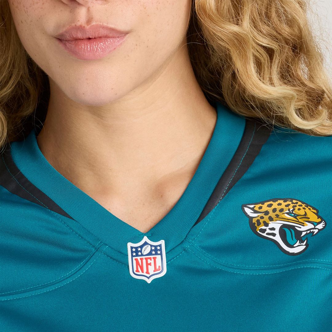 Bhayshul Tuten Jacksonville Jaguars Nike Women's Team Game Jersey -  Teal