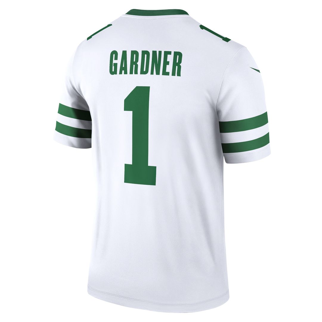 Ahmad Sauce Gardner New York Jets Nike Legend Player Performance Top - White