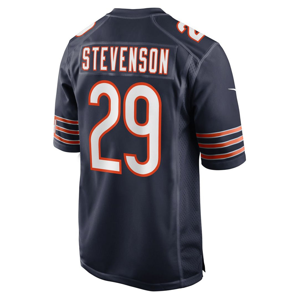 Tyrique Stevenson Chicago Bears Nike  Game Jersey -  Navy