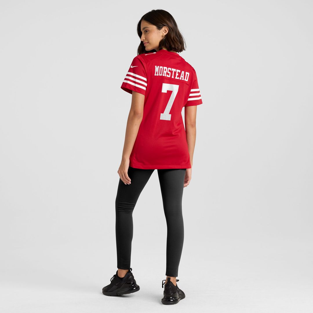 Thomas Morstead San Francisco 49ers Nike Women's Team Game Jersey -  Scarlet