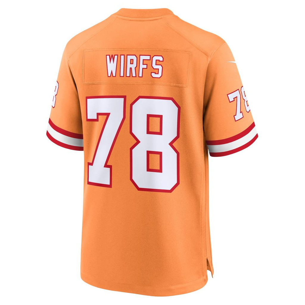 Tristan Wirfs Tampa Bay Buccaneers Nike Alternate Game Jersey - Orange