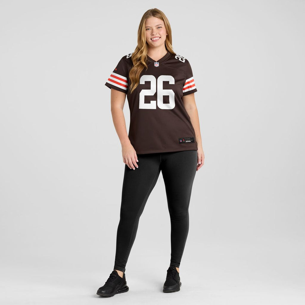 Myles Harden Cleveland Browns Nike Women's  Game Jersey -  Brown