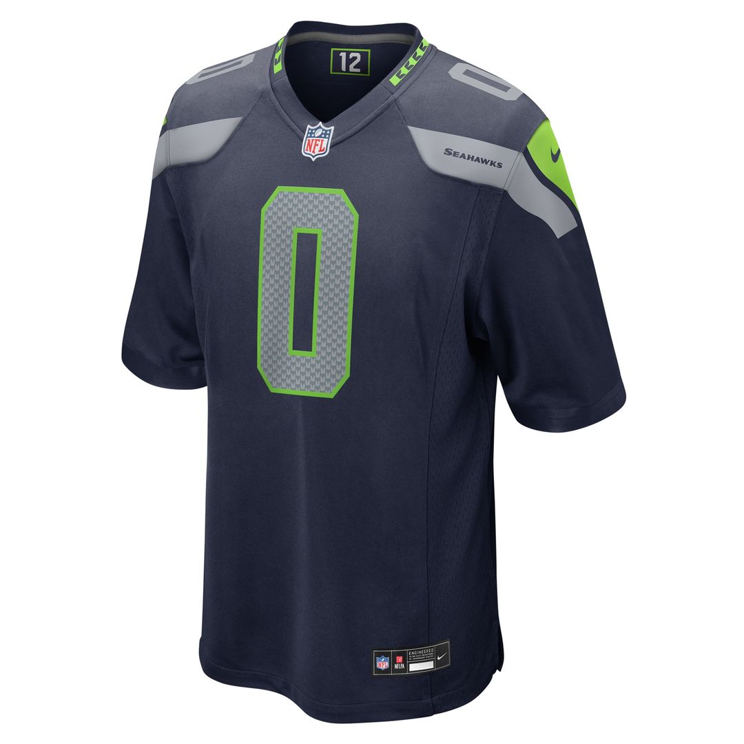 Tyrel Dodson Seattle Seahawks Nike  Game Jersey -  College Navy