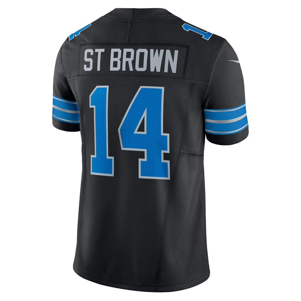 Amon-Ra St. Brown Detroit Lions Nike 2nd Alternate Vapor F.U.S.E. Limited Jersey - Black